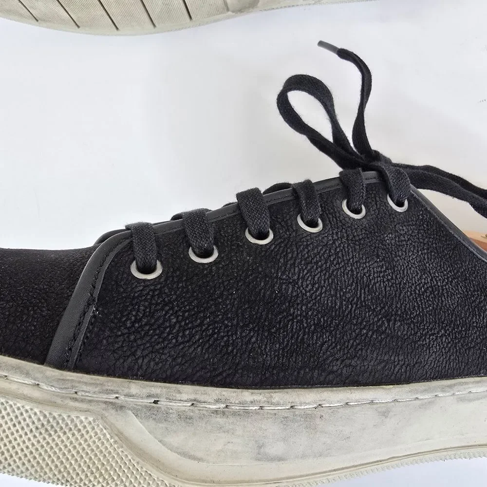 Vince Mens Austin Suede Leather Low Top Lace Up Casual Minimalist Sneakers 10.5